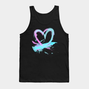 Artistic Heart Tank Top